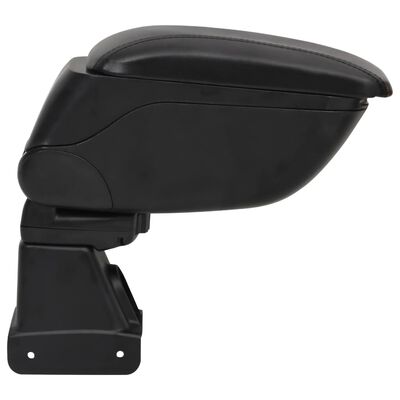 vidaXL Car Armrest Black 13x31x(31-44) cm ABS