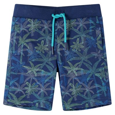 Kids' Shorts with Drawstring Navy 116