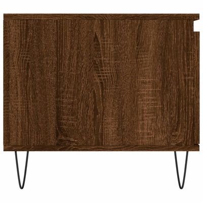 vidaXL Coffee Table Brown Oak 100x50x45 cm Engineered Wood