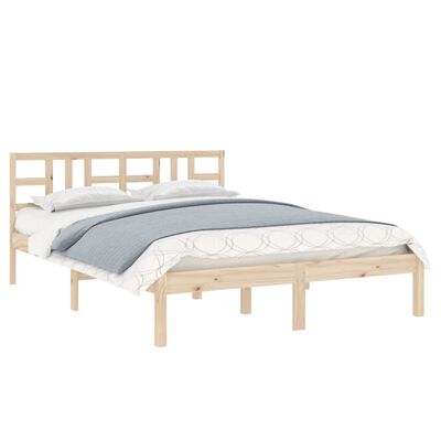 vidaXL Bed Frame without Mattress 160x200 cm Solid Wood