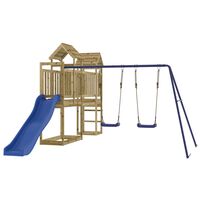 vidaXL Outdoor Playset Solid Wood Pine