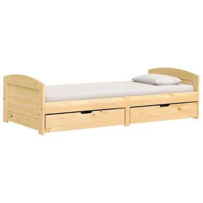 vidaXL Day Bed with 2 Drawers without Mattress "IRUN" 90x200 cm