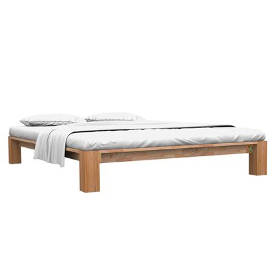 vidaXL Bed Frame without Mattress Solid Oak Wood 160x200 cm