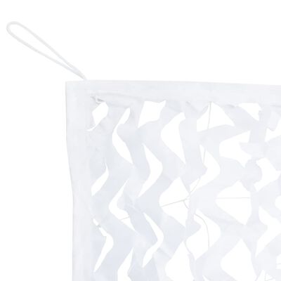 vidaXL Camouflage Net with Storage Bag 521x493 cm White