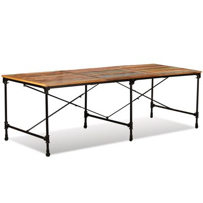 vidaXL Dining Table Solid Reclaimed Wood 240 cm