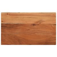 vidaXL Table Top 40x20x2.5 cm Rectangular Solid Wood Acacia