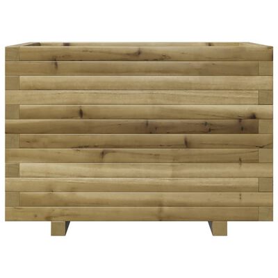 vidaXL Garden Planter 70x40x49.5 cm Impregnated Wood Pine