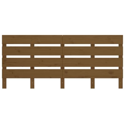 vidaXL Bed Frame without Mattress Honey Brown 150x200 cm King Size Solid Wood Pine