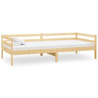 vidaXL Day Bed without Mattress Solid Wood Pine 90x200 cm