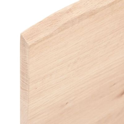 vidaXL Bathroom Countertop 80x60x2 cm Untreated Solid Wood