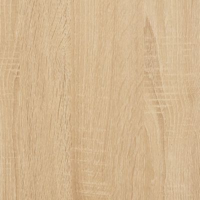 vidaXL Wall Cabinet Sonoma Oak 60x36.5x35 cm Engineered Wood