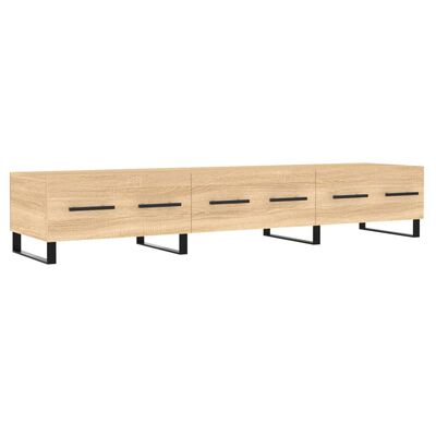 vidaXL TV Cabinet Sonoma Oak 150x36x30 cm Engineered Wood