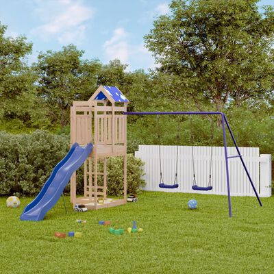 vidaXL Outdoor Playset Solid Wood Pine