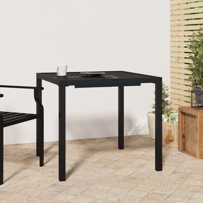 vidaXL Garden Table Anthracite 80x80x72 cm Steel