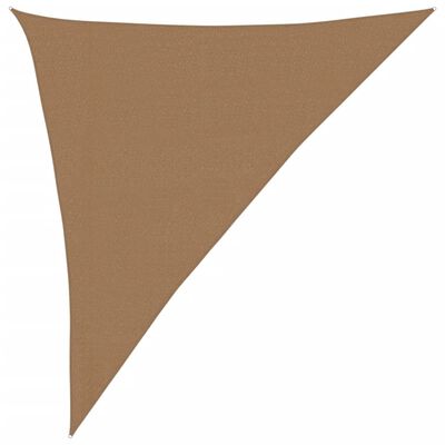 vidaXL Sunshade Sail 160 g/m² Taupe 3x4x5 m HDPE