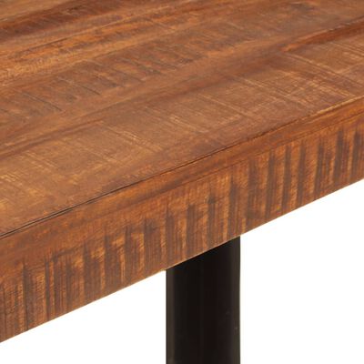 vidaXL Dining Table Honey Brown 120x60x76 cm Solid Wood Mango