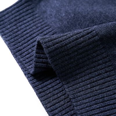 Kids' Sweater Knitted Navy 140