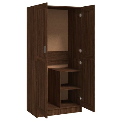 vidaXL Wardrobe Brown Oak 82.5x51.5x180 cm Engineered Wood