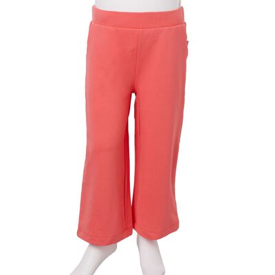 Kids' Pants with Wide Legs Coral 116