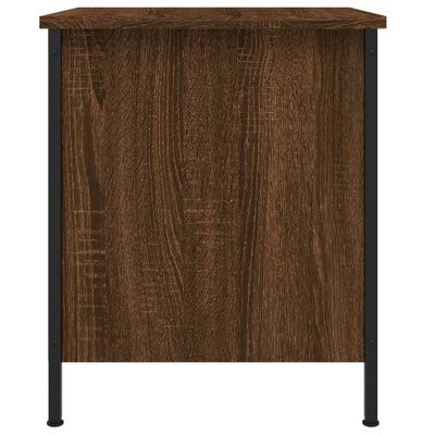 vidaXL Bedside Cabinet Brown Oak 40x42x50 cm Engineered Wood