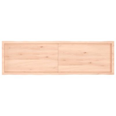 vidaXL Table Top 180x50x(2-6) cm Untreated Solid Wood Live Edge