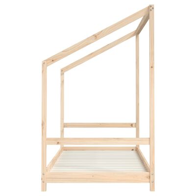 vidaXL Kids Bed Frame 2x(90x200) cm Solid Wood Pine