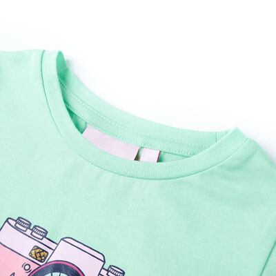 Kids' T-shirt Bright Green 140