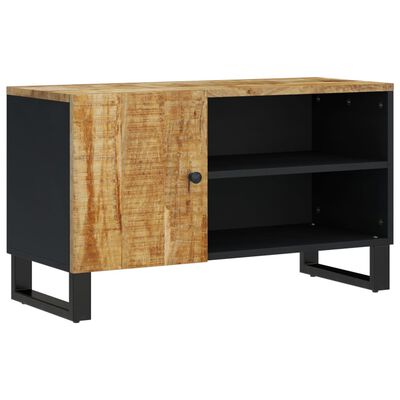 vidaXL TV Cabinet 80x33x46 cm Solid Wood Mango&Engineered Wood