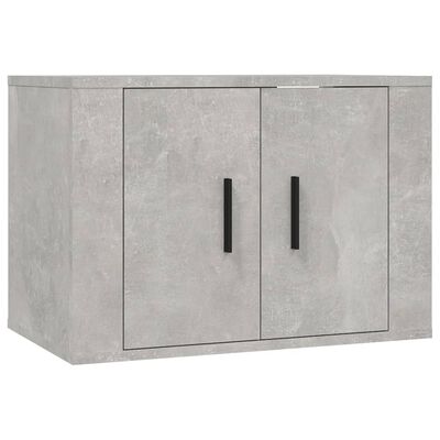 vidaXL 5 Piece TV Cabinet Set Concrete Grey Engineered Wood