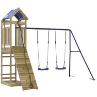 vidaXL Outdoor Playset Impregnated Wood Pine