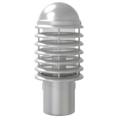 vidaXL Outdoor Wall Light Silver Stainless Steel