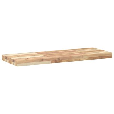 vidaXL Floating Shelves 2 pcs 80x30x4 cm Untreated Solid Wood Acacia