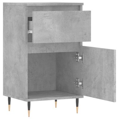 vidaXL Sideboard Concrete Grey 40x35x70 cm Engineered Wood