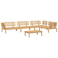 vidaXL 5 Piece Garden Pallet Sofa Set Solid Wood Acacia