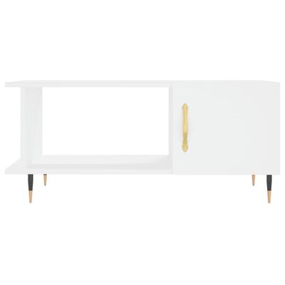 vidaXL Coffee Table White 90x50x40 cm Engineered Wood