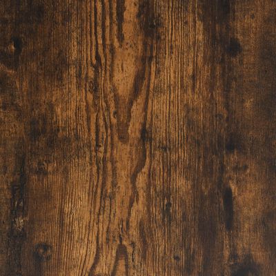 vidaXL Highboard Smoked Oak 69.5x32.5x180 cm Engineered Wood