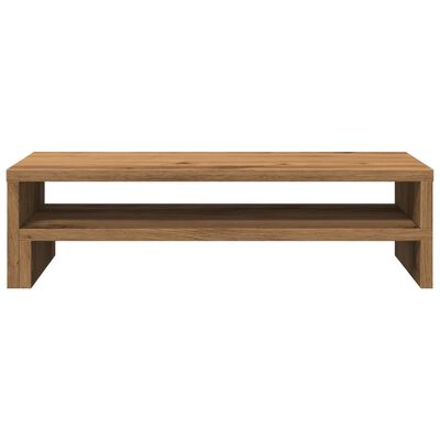 vidaXL Monitor Stand Artisian Oak 54x22x15 cm Engineered Wood