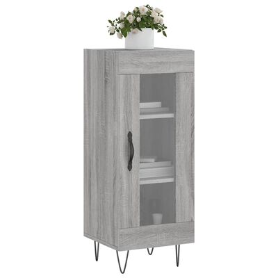 vidaXL Sideboard Grey Sonoma 34.5x34x90 cm Engineered Wood