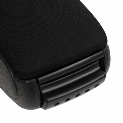 vidaXL Car Armrest Black 13x31x(30.5-48) cm ABS