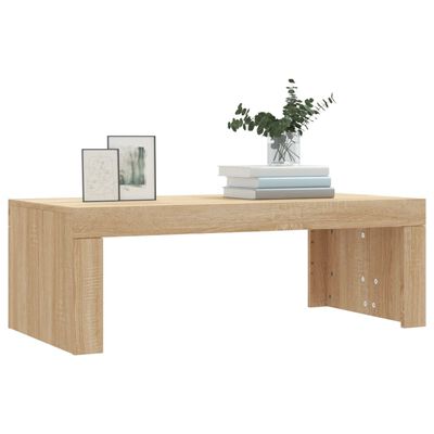 vidaXL Coffee Table Sonoma Oak 102x50x36 cm Engineered Wood