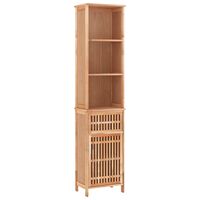 vidaXL Bathroom Cabinet 42x29x182 cm Solid Wood Walnut