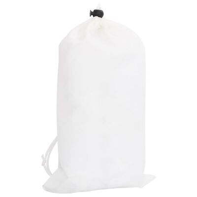 vidaXL Camouflage Net with Storage Bag 627x290 cm White