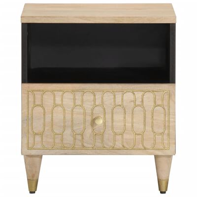 vidaXL Bedside Cabinets 2 pcs 40x33x46 cm Solid Wood Mango