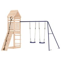 vidaXL Outdoor Playset Solid Wood Pine