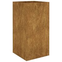 vidaXL Planter 40x40x80 cm Corten Steel