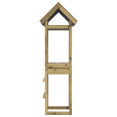 vidaXL Play Tower 52.5x46.5x195 cm Impregnated Wood Pine