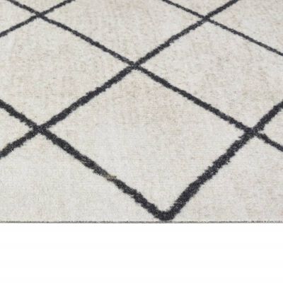 vidaXL Kitchen Rug Washable Square 60x300 cm Velvet