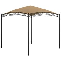 vidaXL Gazebo 3x3x2.65 m Taupe 180 g/m²