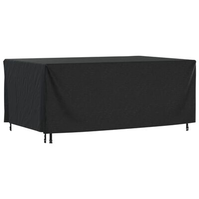 vidaXL Garden Furniture Cover Black 225x143x90 cm Waterproof 420D