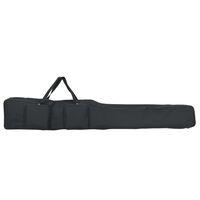 vidaXL Fishing Rod Bag Black 160 cm Oxford Fabric